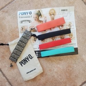 Pony-o ponyo pony o hair band accessory set of 5
